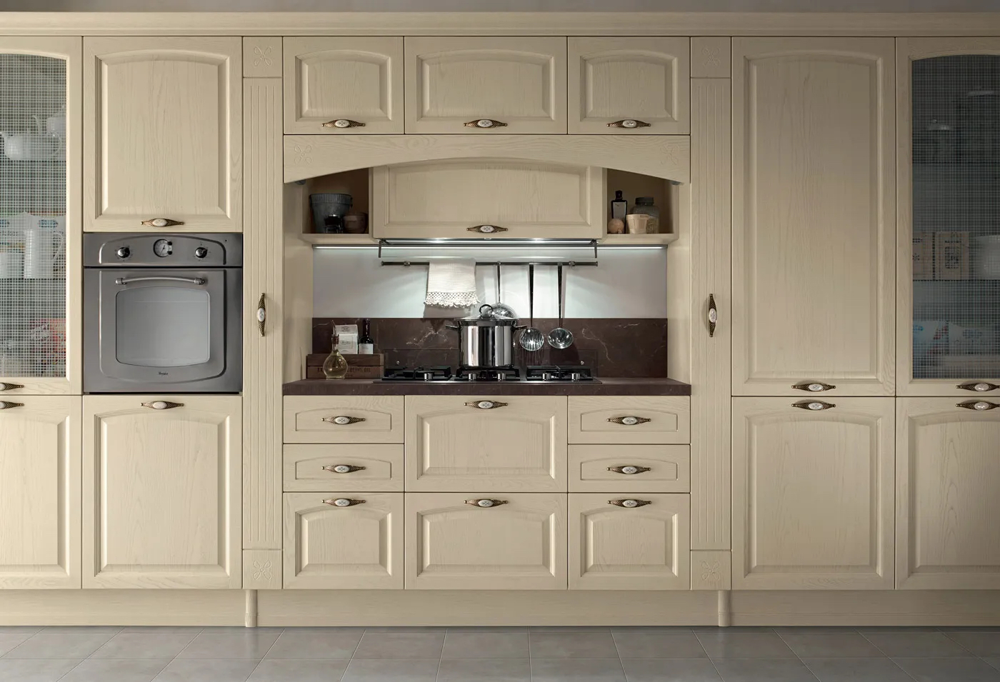 Febal-Casa-Cucina-classica-Gala-veletta-cappa-tradizionale-44-45