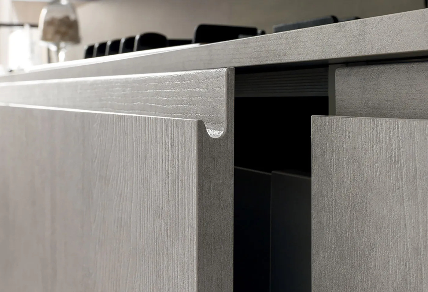 Febal-Casa-cucina-moderna-Volumia-modulo-senza-maniglia-30